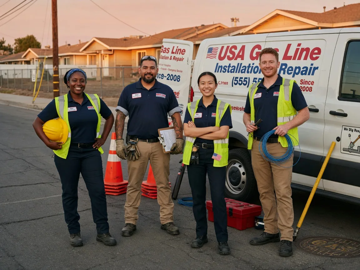 Gas Line Installation company in Pico Rivera, CA
